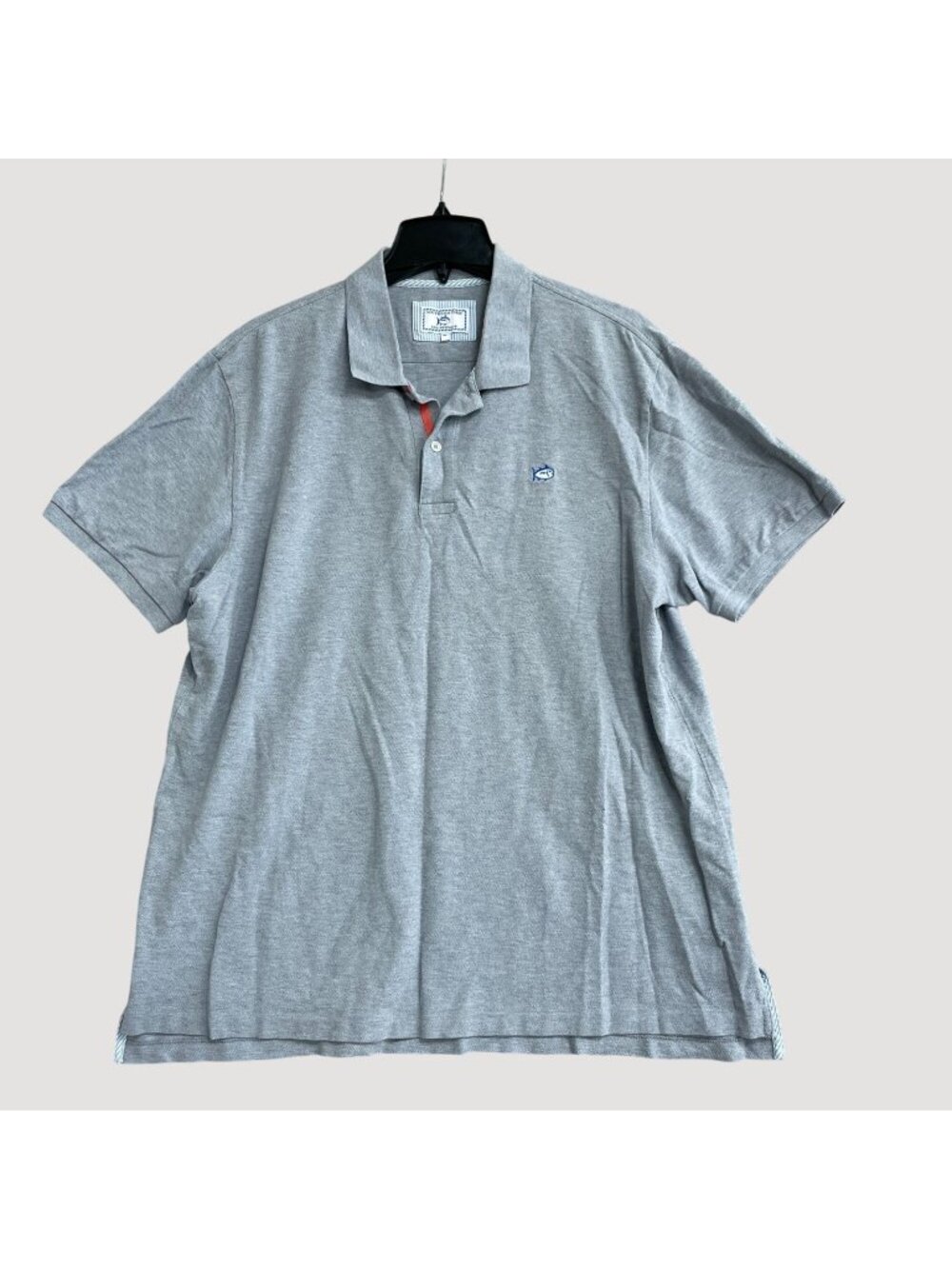 Southern Tide Skipjack Men’s XL Gray Polo Golf Shirt   P0499